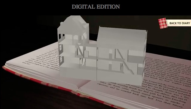 El Diario de Ana Frank en libro interactivo