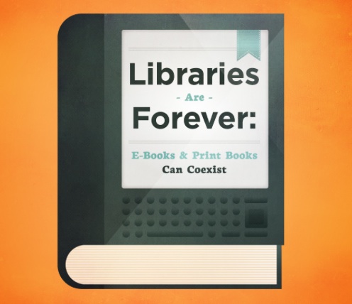 Las bibliotecas y los libros electrónicos sí pueden coexistir