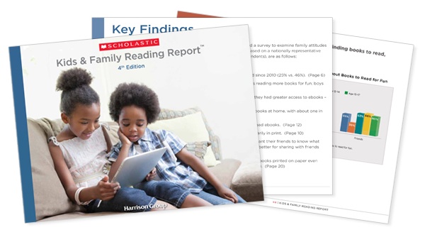 Los niños leen el doble de e-books que leían en 2010