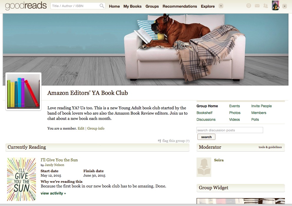 Amazon Editors YA Book Club
