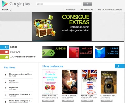 Google Play Books llega a España