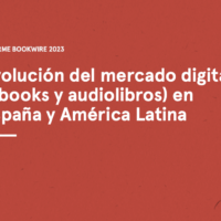 portada del informe bookwire 2023, ebooks y audiolibros